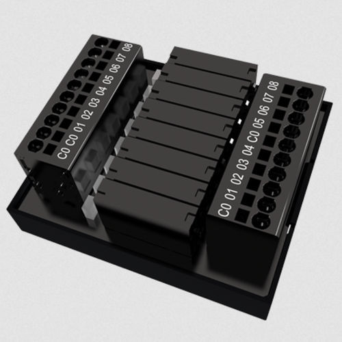 Modulo relè DC - XF1T-08SS-1AU - Ningbo SUPU Electronics Co., Ltd. - per montaggio su guida DIN