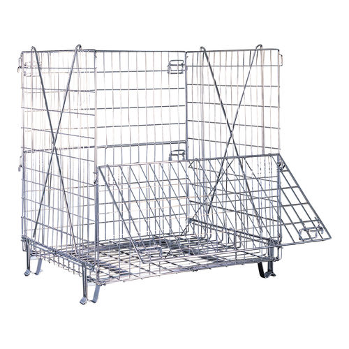 Cassa-pallet in filo metallico - LEGG 100120 - Italiana Contenitori Srl - di stoccaggio / da trasporto / industriale