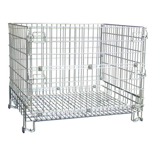 Cassa-pallet in filo metallico - MARK100120 - Italiana Contenitori Srl - da trasporto / per movimentazione / di stoccaggio