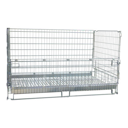 Cassa-pallet in filo metallico - MARK120165 - Italiana Contenitori Srl - per movimentazione / per raccolta differenziata / per prodotti sfusi
