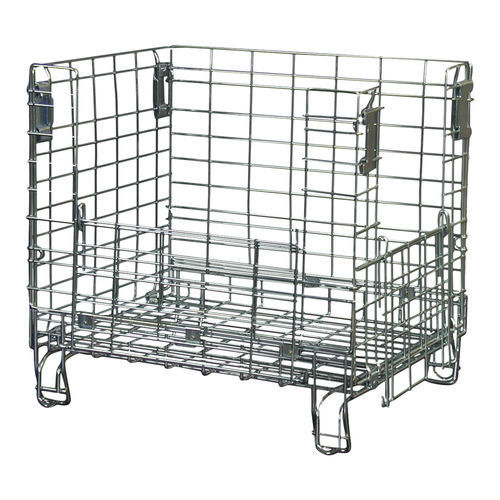 Cassa-pallet in filo metallico - MARK066080A4 - Italiana Contenitori Srl - da trasporto / di stoccaggio / industriale