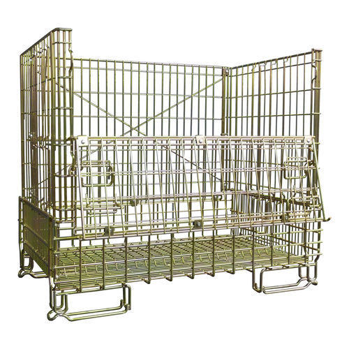 Cassa-pallet per bottiglie di champagne - MARK082124 - Italiana Contenitori Srl - in metallo / da trasporto / per movimentazione