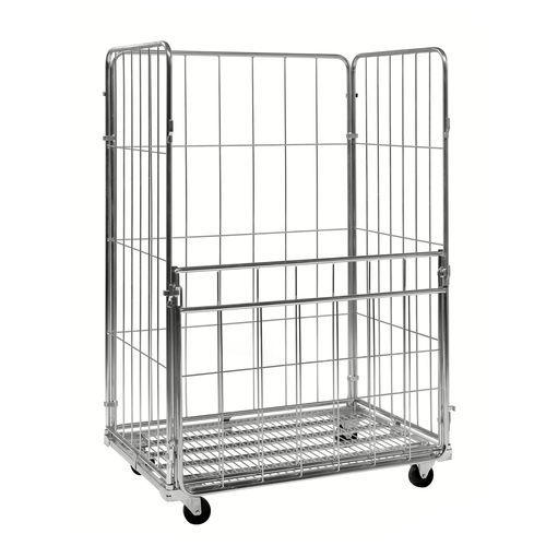 Roll-container di grandi dimensioni a ripiani - ROLS0170H2R0 - Italiana Contenitori Srl - in metallo