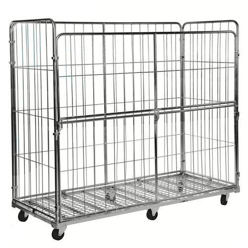 Roll-container di grandi dimensioni a ripiani - ROLR0200 - Italiana Contenitori Srl - in metallo