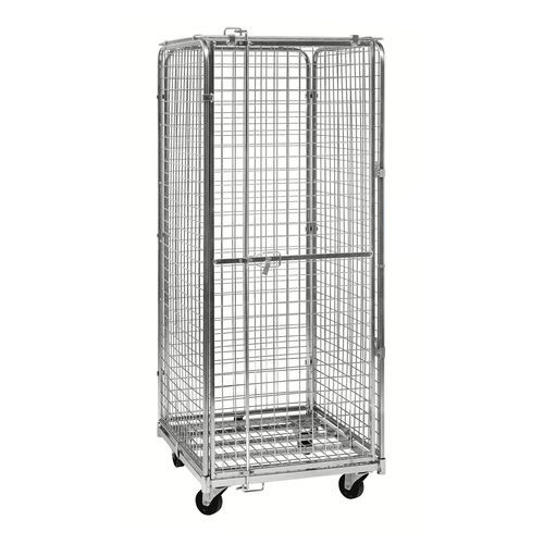 Roll-container a ripiani - ROLS1200 - Italiana Contenitori Srl - in metallo / antifurto