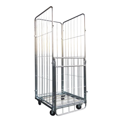 Roll-container a ripiani - ROLR0050 - Italiana Contenitori Srl - in metallo
