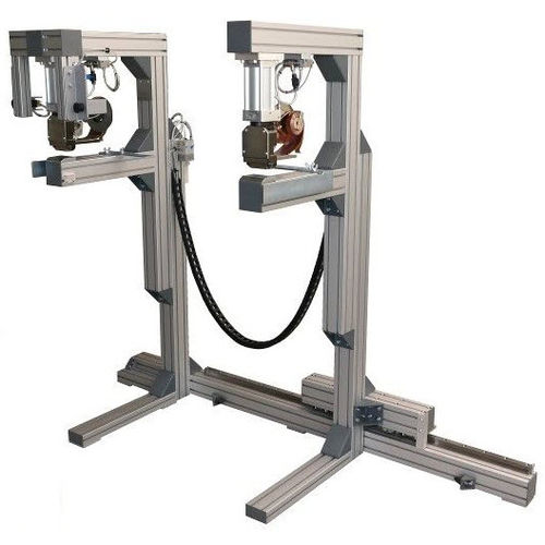 Aggraffatrice pneumatica - SGR 2 / QE - MEZGER Heftsysteme - per cartone / a 2 teste / con braccio laterale