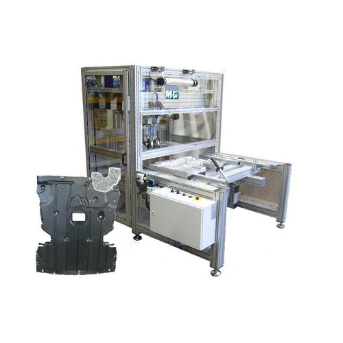 Aggraffatrice pneumatica - D03  - MEZGER Heftsysteme - per lamiera di alluminio / semiautomatica