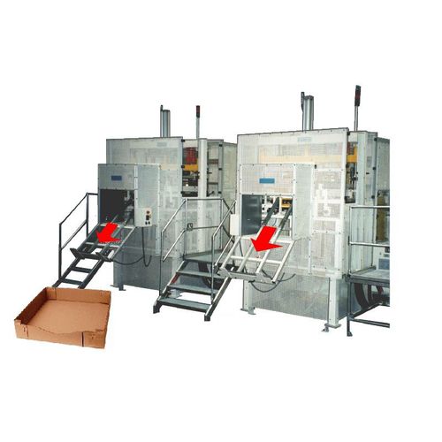 Aggraffatrice pneumatica - B02  - MEZGER Heftsysteme - per cartone / a 4 teste / automatica