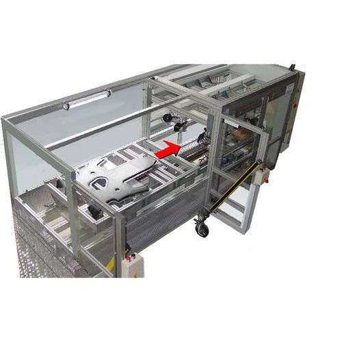 Aggraffatrice pneumatica - D01  - MEZGER Heftsysteme - per lamiera di alluminio / a 10 teste / semiautomatica