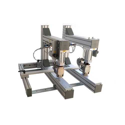 Aggraffatrice pneumatica - TGR 2/C 13 -36 - MEZGER Heftsysteme - per pezzi in plastica / per lamiere / a 2 teste