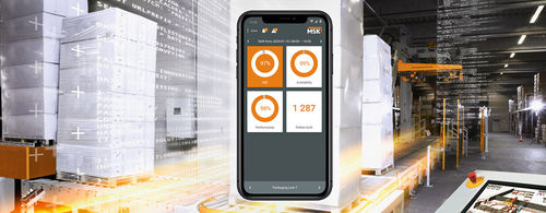 Applicazione mobile di supervisione - EMSY smart - MSK - per cruscotti / di rete / in tempo reale