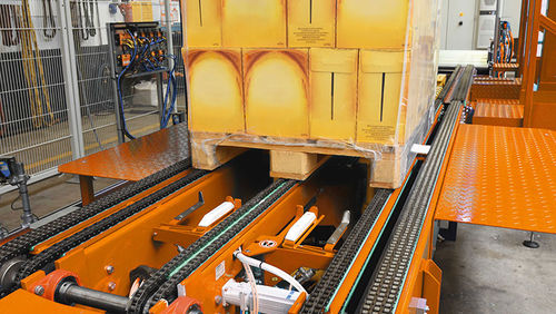 Incappucciatrice con film termoretraibile - MSK - automatica / per pallet