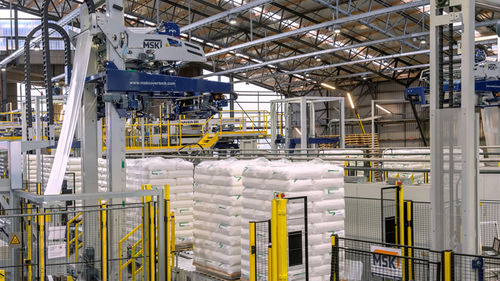 Incappucciatrice per pellicola estensibile - MSK - automatica / per pallet / per l'industria alimentare e delle bevande