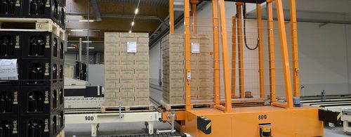 Navetta di transferimento automatizzata - Linktech - MSK - per pallet