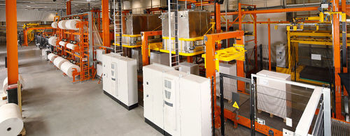 Linea di imballaggio automatica - MSK - per carta / per cartoni / da terra