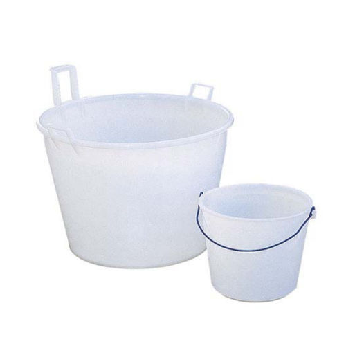 Secchio in plastica - MAS series - Nordcontenitori - Logis-Rent - rotondo / con impugnatura / per l'industria agroalimentare