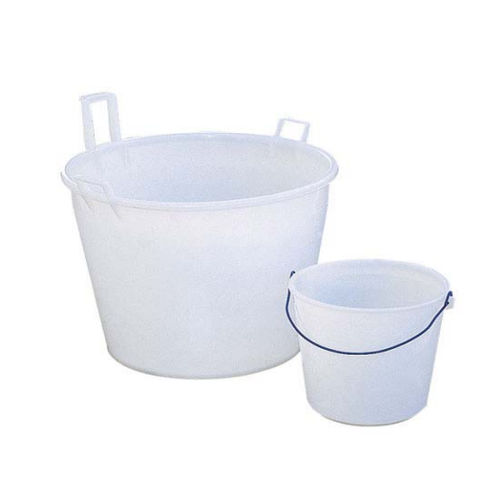 Secchio in plastica - SE series - Nordcontenitori - Logis-Rent - rotondo / con impugnatura / per l'industria farmaceutica