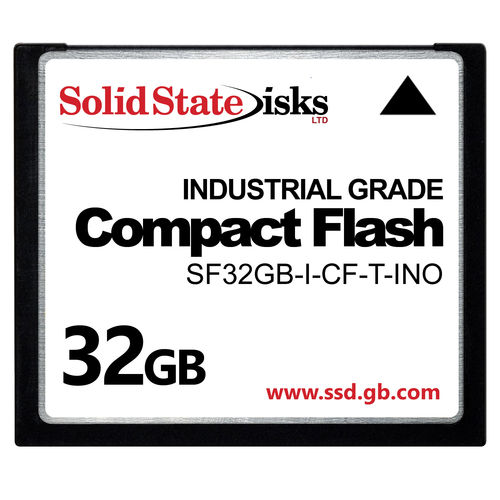 Scheda di memoria flash - SCSIFLASH-CF SLC Industrial CF Cards  - Solid State Disks - 32 GB / 64 GB / 16Gb