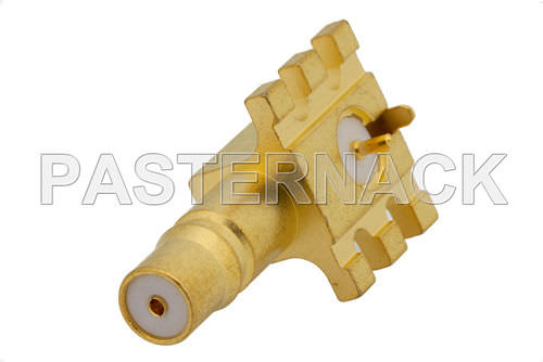 Connettore coassiale - QMA series   - Pasternack Enterprises, Inc. - a gomito / rapido / per scheda elettronica