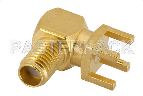Connettore radiofrequenza - SSMA series  - Pasternack Enterprises, Inc. - coassiale / DIN / a gomito