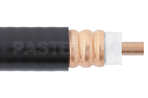 Cavo ottico RF - Pasternack Enterprises, Inc. - isolato / con isolamento FEP / flessibile