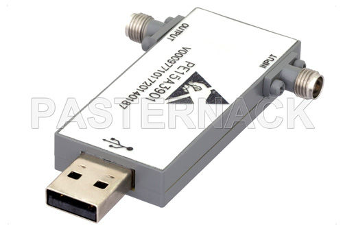 Amplificatore con porta USB - PE15A3900 Series - Pasternack Enterprises, Inc. - RF / microonde / per onde millimetriche