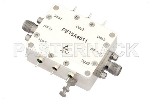 Amplificatore di segnale - PE15A series - Pasternack Enterprises, Inc. - di alta potenza / ibrido / GaAs