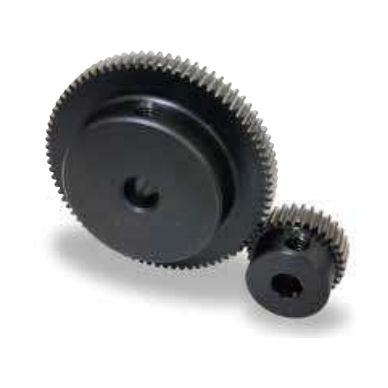Ingranaggio a dentatura diritta - SSG series - KHK - con mozzo / per albero di trasmissione / rettificato