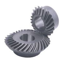 Ingranaggio conico - MBSA, MBSB series - KHK - a dentatura elicoidale / con mozzo