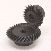 Ingranaggio conico - SBS series  - KHK - a dentatura elicoidale / con mozzo