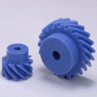 Ingranaggio conico - PN series  - KHK - a dentatura elicoidale / con mozzo / in plastica