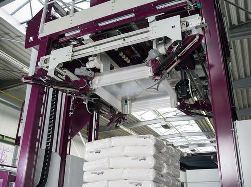 Incappucciatrice automatica - HSA-Vario - Möllers - per pellicola estensibile / per sacchi / per prodotti edili