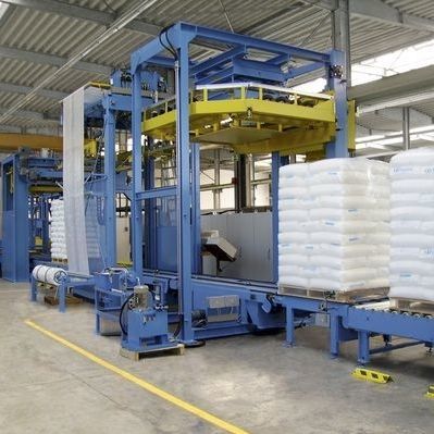Incappucciatrice automatica - FSA - Möllers - con film termoretraibile / per sacchi / per prodotti edili