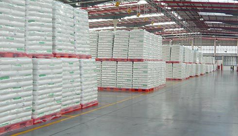 Magazzino automatico orizzontale - Möllers - per l'industria agroalimentare / di pallets