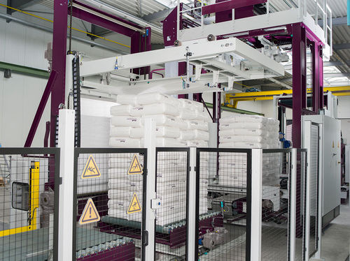 Incappucciatrice automatica - PSH series - Möllers - per pellicola estensibile / per prodotti edili / per prodotti chimici
