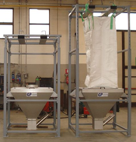 Supporto per big bag - GP DI PIAZZON S.r.l. - in acciaio al carbonio / in acciaio inossidabile
