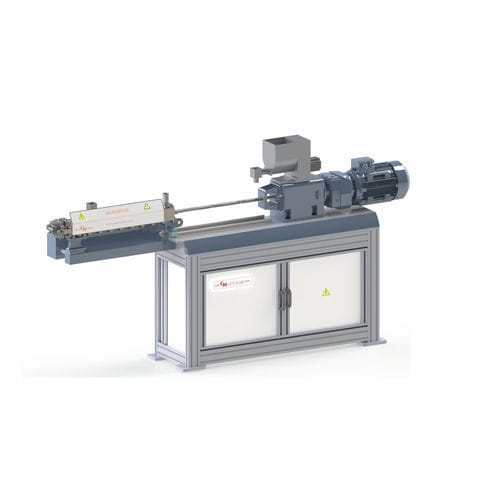 Estrusore bivite - GMTWIN 18/44 - Gülnar Plastik Mak. San. Tic. Ltd. Sti. - per pannelli / per termoplastici / compatto