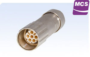 Connettore RF - Seies-MCS - GES Electronic & Service GmbH - circolare / isolato elettricamente / di alta tensione