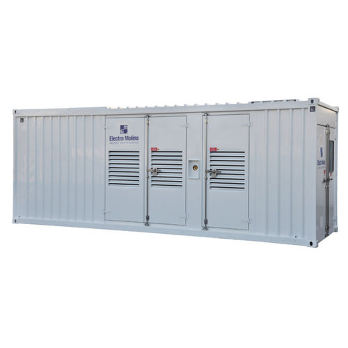 Gruppo elettrogeno diesel - EMT-1250 - ELECTRA MOLINS - trifase / stazionario / in containers