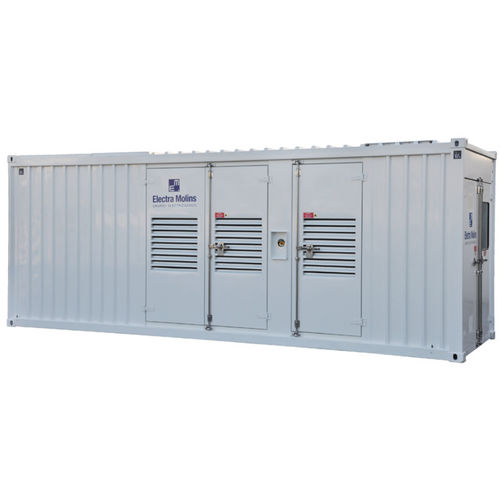 Gruppo elettrogeno diesel - EMN-1000 - ELECTRA MOLINS - trifase / stazionario / in containers