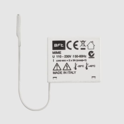 Ricevitore radio - MIME AC - BFT - per telecomando / 433 MHz