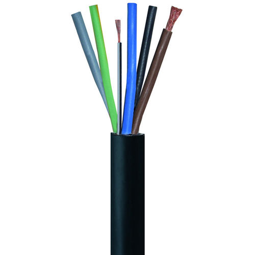 Cavo elettrico di alimentazione - AC PURWIL EVC H05BZ5-F - Brugg Kabel AG - resistente all'olio / antifiamma / resistente alle fiamme