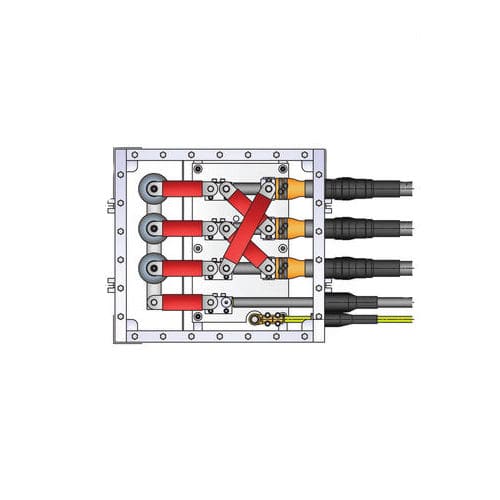 Scatola di raccordo da parete - LB 68 - Brugg Kabel AG - a tenuta stagna / in acciaio inossidabile / con premistoppa