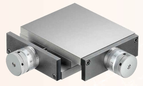 Tavola di posizionamento XY - CM series - GIROUD Mécanique de Précision - manuale / 2 assi / sottile