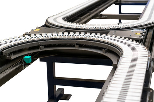 Trasportatore a nastro - AVL series - AmbaFlex Spiral Conveyor Solutions - curvo / ad accumulo / flessibile