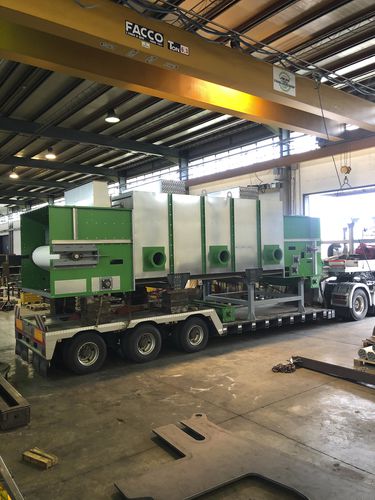 Essiccatore ad aria calda - EGS - SFH SRL LEOPARD IMPIANTI - per batch / per prodotto sfuso / per legno