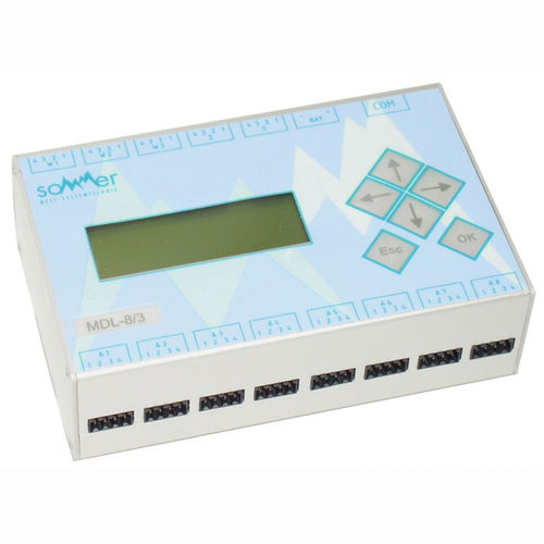 Registratore di dati di velocità dell'aria - MDL 4/1  - SOMMER Messtechnik GmbH - GSM/GPRS / RS-232 / con display LCD