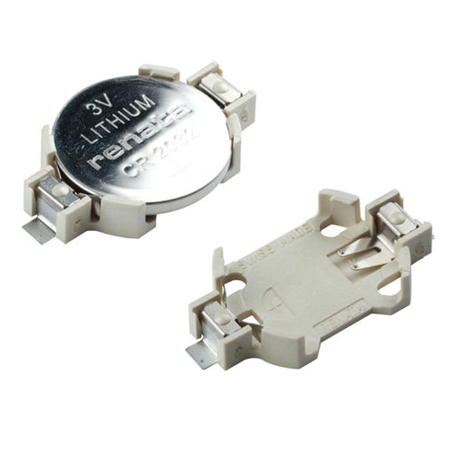 Portabatteria per pila piatta - SMTU series - TAKACHI Electronics Enclosure Co., Ltd.