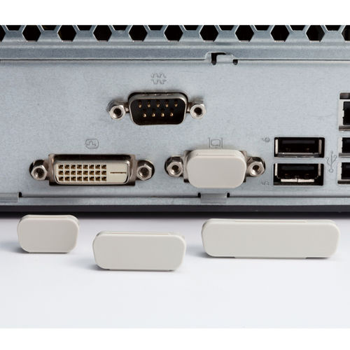 Tappo per connettore Sub-D - DTC series - TAKACHI Electronics Enclosure Co., Ltd. - ovale / femmina / in plastica